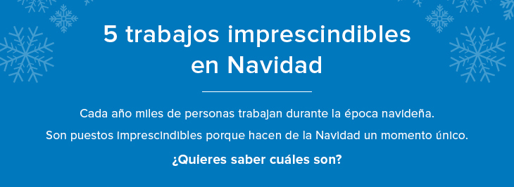 trabajar en navidad