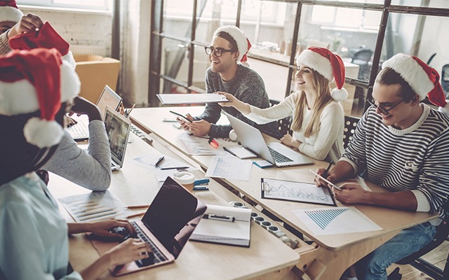 Trabajo en campaña de Navidad